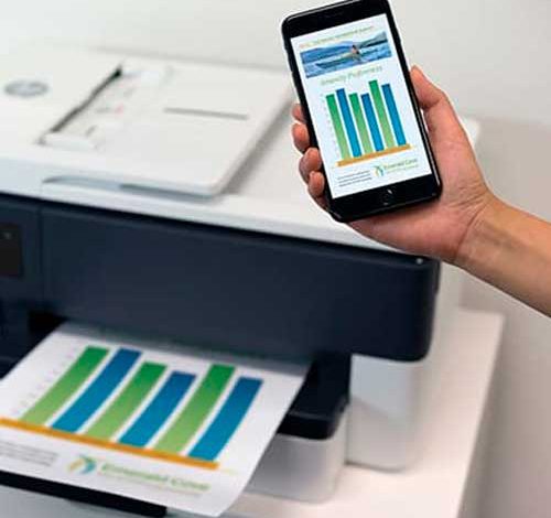 آموزش پرینت گرفتن ایمیل دریافتی hp eprint